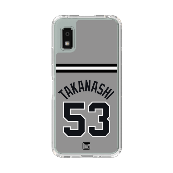 スリムプロテクションケース［ 読売ジャイアンツ - #53 TAKANASHI - ビジター ］