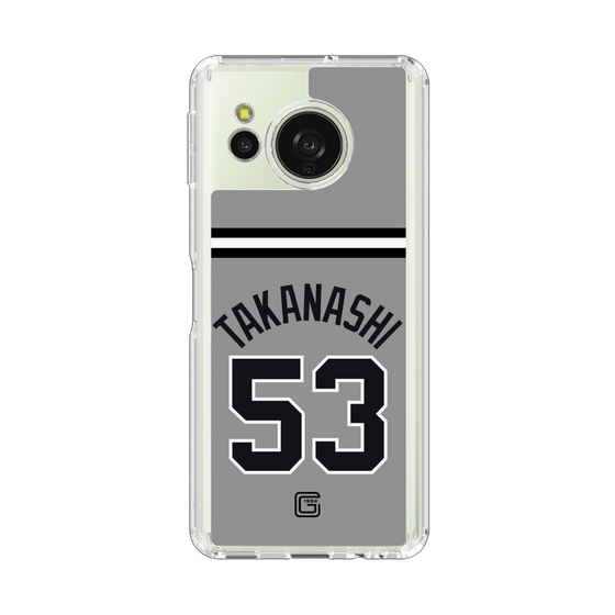 スリムプロテクションケース［ 読売ジャイアンツ - #53 TAKANASHI - ビジター ］