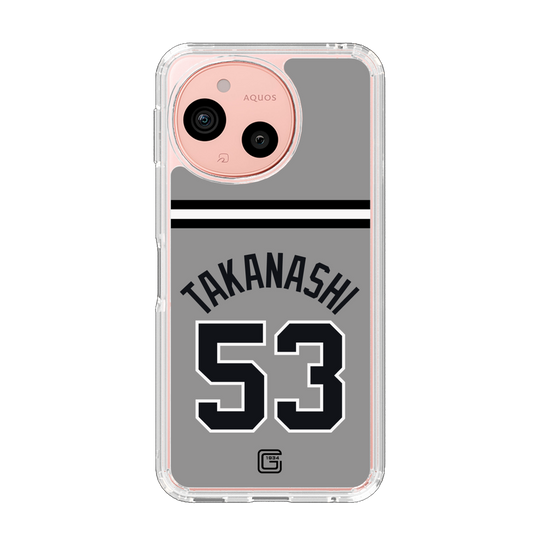 スリムプロテクションケース［ 読売ジャイアンツ - #53 TAKANASHI - ビジター ］