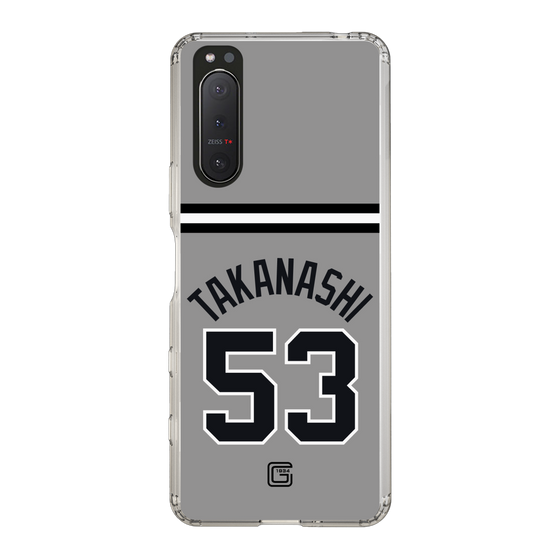 スリムプロテクションケース［ 読売ジャイアンツ - #53 TAKANASHI - ビジター ］