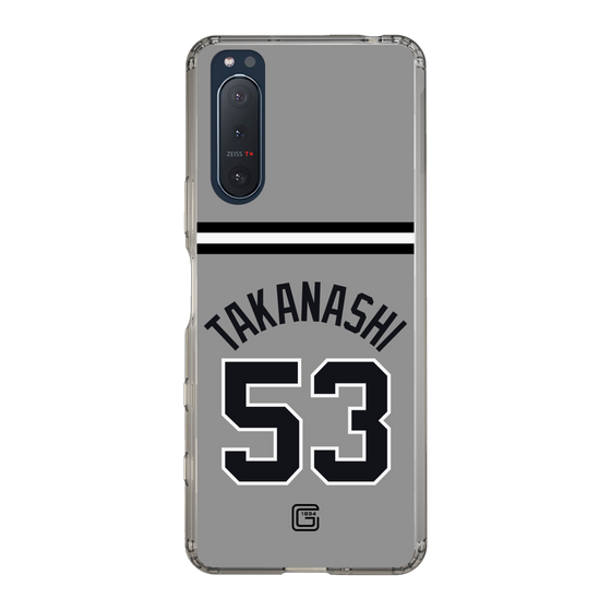 スリムプロテクションケース［ 読売ジャイアンツ - #53 TAKANASHI - ビジター ］