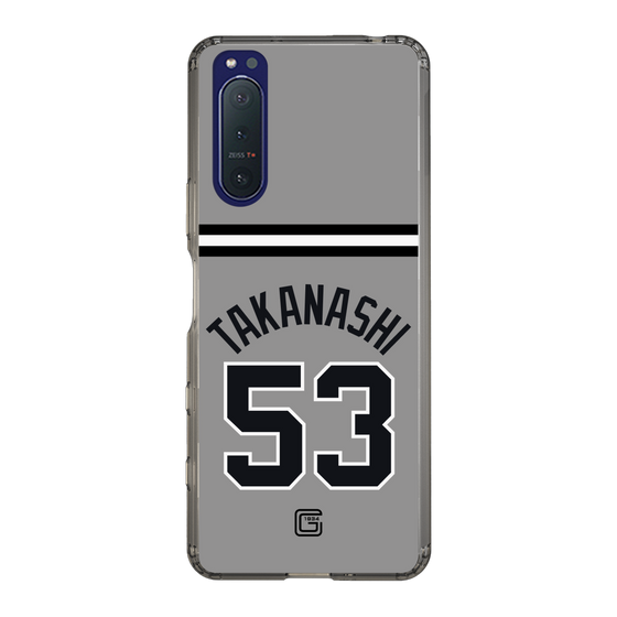 スリムプロテクションケース［ 読売ジャイアンツ - #53 TAKANASHI - ビジター ］