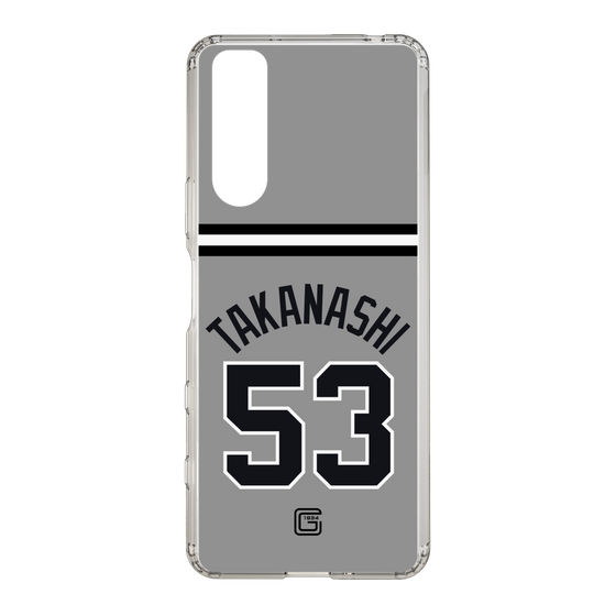 スリムプロテクションケース［ 読売ジャイアンツ - #53 TAKANASHI - ビジター ］