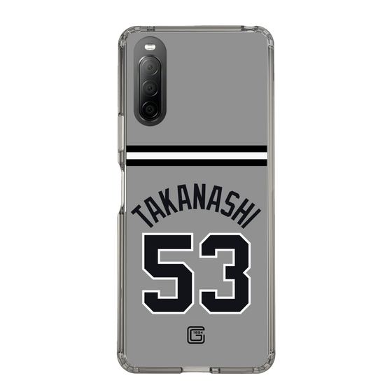スリムプロテクションケース［ 読売ジャイアンツ - #53 TAKANASHI - ビジター ］