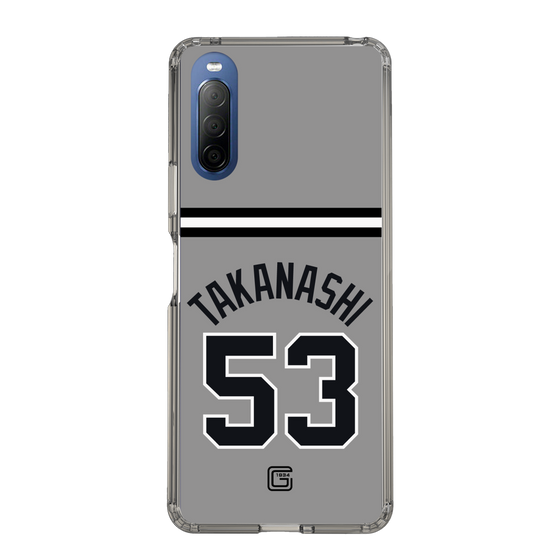 スリムプロテクションケース［ 読売ジャイアンツ - #53 TAKANASHI - ビジター ］