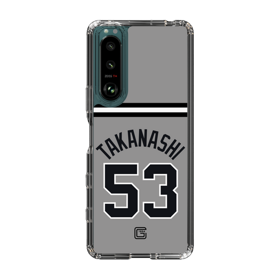 スリムプロテクションケース［ 読売ジャイアンツ - #53 TAKANASHI - ビジター ］
