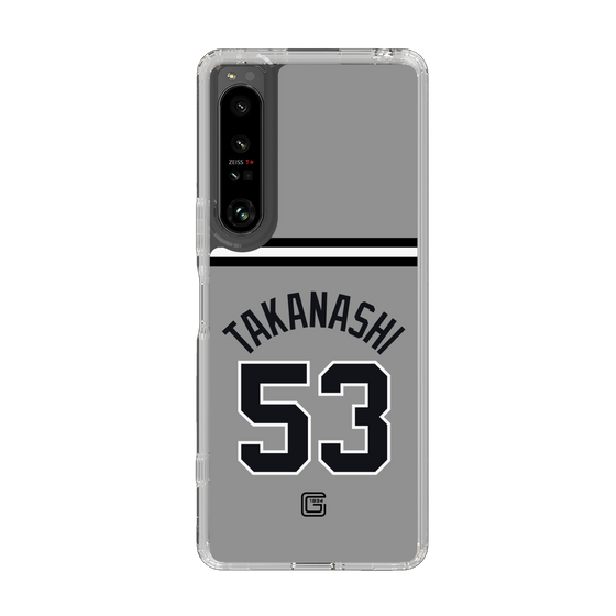 スリムプロテクションケース［ 読売ジャイアンツ - #53 TAKANASHI - ビジター ］