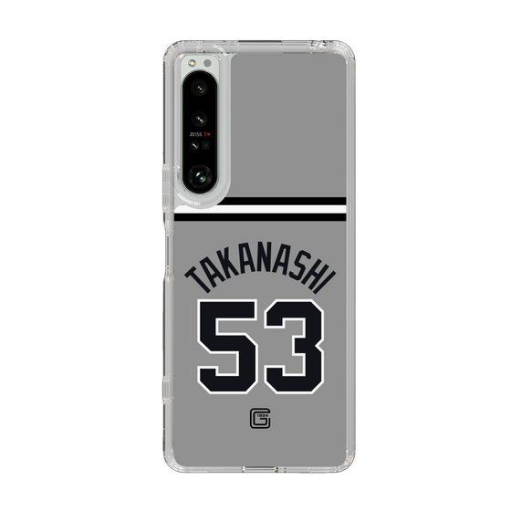 スリムプロテクションケース［ 読売ジャイアンツ - #53 TAKANASHI - ビジター ］
