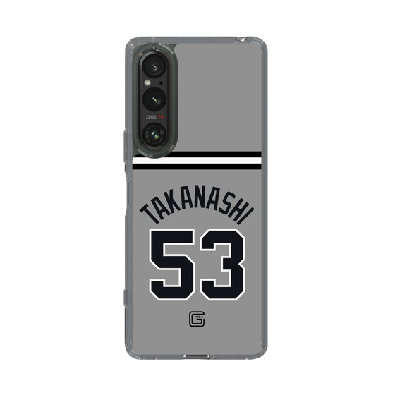 スリムプロテクションケース［ 読売ジャイアンツ - #53 TAKANASHI - ビジター ］