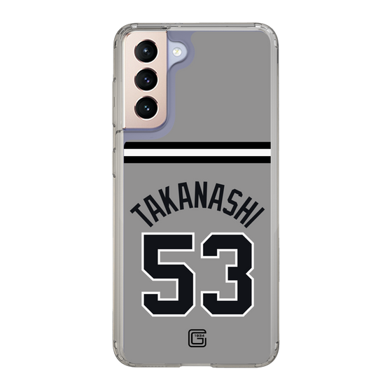 スリムプロテクションケース［ 読売ジャイアンツ - #53 TAKANASHI - ビジター ］
