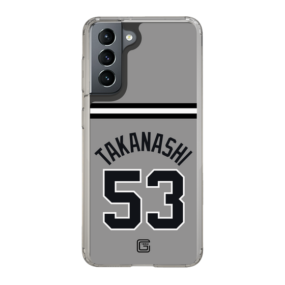 スリムプロテクションケース［ 読売ジャイアンツ - #53 TAKANASHI - ビジター ］
