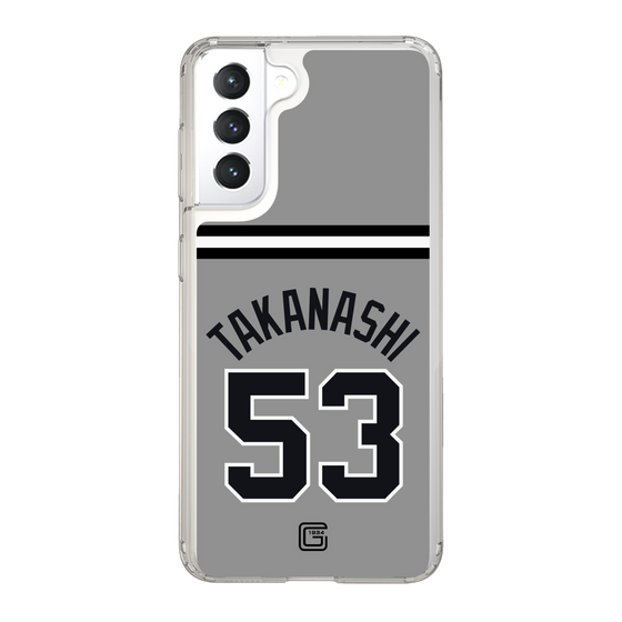 スリムプロテクションケース［ 読売ジャイアンツ - #53 TAKANASHI - ビジター ］