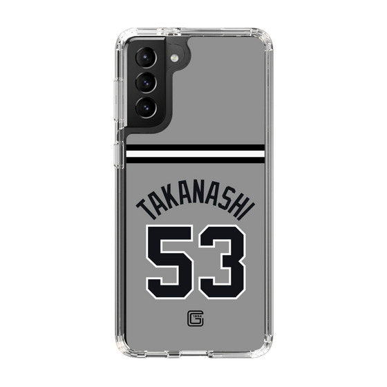 スリムプロテクションケース［ 読売ジャイアンツ - #53 TAKANASHI - ビジター ］