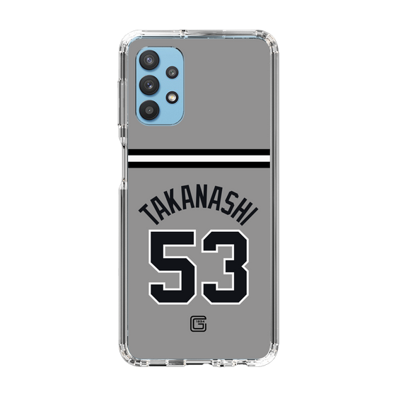 スリムプロテクションケース［ 読売ジャイアンツ - #53 TAKANASHI - ビジター ］