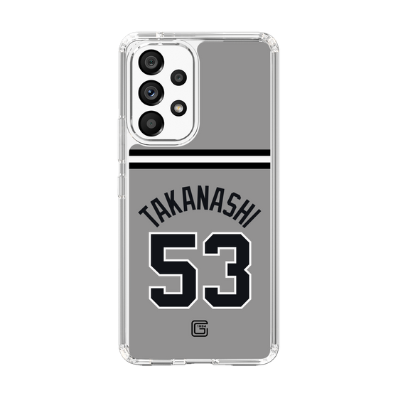 スリムプロテクションケース［ 読売ジャイアンツ - #53 TAKANASHI - ビジター ］
