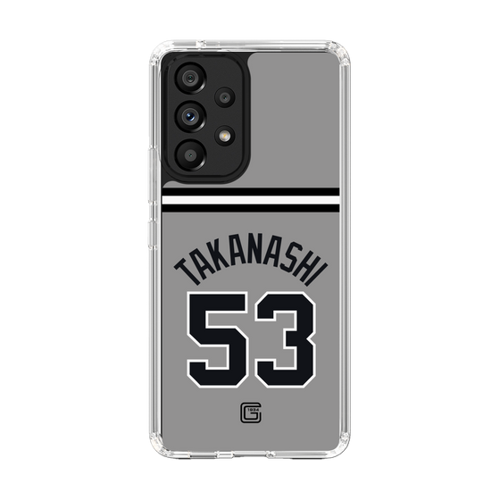スリムプロテクションケース［ 読売ジャイアンツ - #53 TAKANASHI - ビジター ］