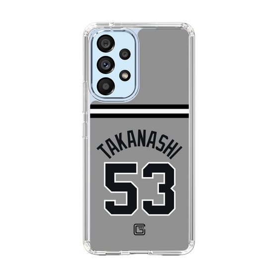 スリムプロテクションケース［ 読売ジャイアンツ - #53 TAKANASHI - ビジター ］