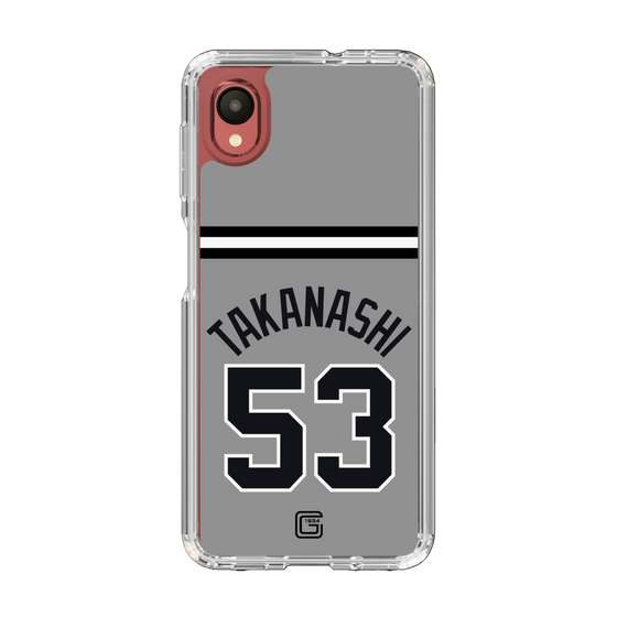スリムプロテクションケース［ 読売ジャイアンツ - #53 TAKANASHI - ビジター ］