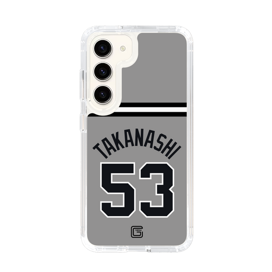 スリムプロテクションケース［ 読売ジャイアンツ - #53 TAKANASHI - ビジター ］