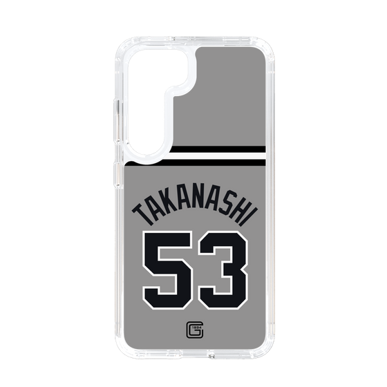 スリムプロテクションケース［ 読売ジャイアンツ - #53 TAKANASHI - ビジター ］