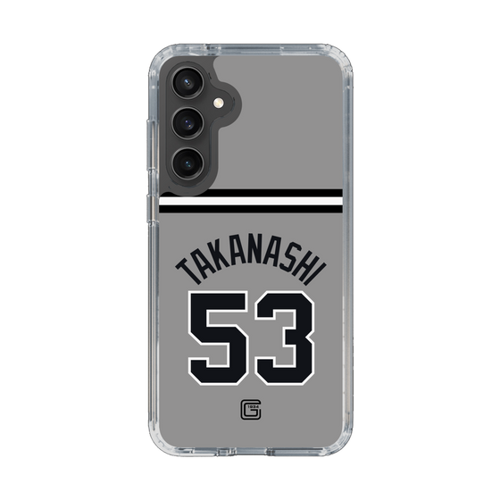 スリムプロテクションケース［ 読売ジャイアンツ - #53 TAKANASHI - ビジター ］