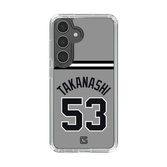スリムプロテクションケース［ 読売ジャイアンツ - #53 TAKANASHI - ビジター ］