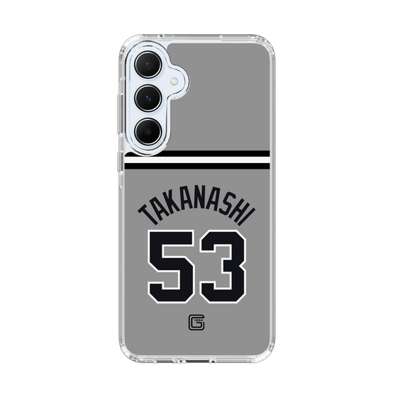 スリムプロテクションケース［ 読売ジャイアンツ - #53 TAKANASHI - ビジター ］