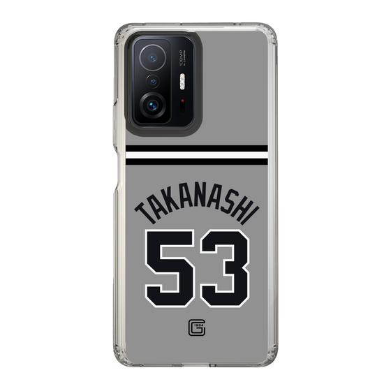 スリムプロテクションケース［ 読売ジャイアンツ - #53 TAKANASHI - ビジター ］