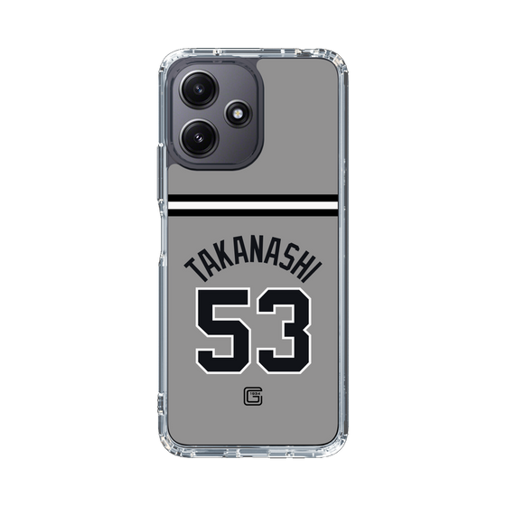 スリムプロテクションケース［ 読売ジャイアンツ - #53 TAKANASHI - ビジター ］