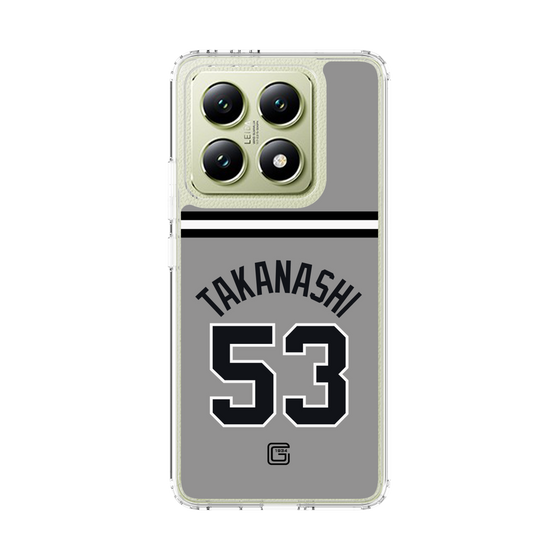 スリムプロテクションケース［ 読売ジャイアンツ - #53 TAKANASHI - ビジター ］