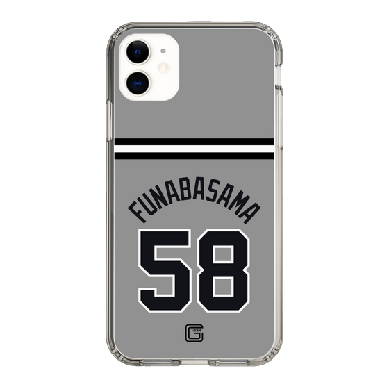 スリムプロテクションケース［ 読売ジャイアンツ - #58 FUNABASAMA - ビジター ］