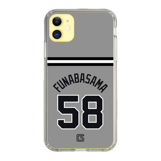 スリムプロテクションケース［ 読売ジャイアンツ - #58 FUNABASAMA - ビジター ］