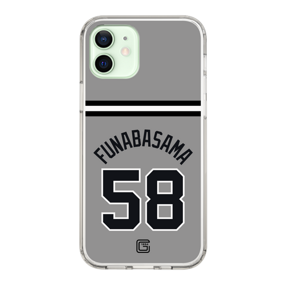 スリムプロテクションケース［ 読売ジャイアンツ - #58 FUNABASAMA - ビジター ］