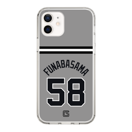 スリムプロテクションケース［ 読売ジャイアンツ - #58 FUNABASAMA - ビジター ］