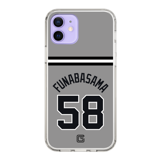 スリムプロテクションケース［ 読売ジャイアンツ - #58 FUNABASAMA - ビジター ］