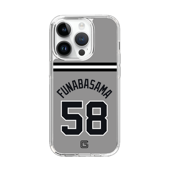 スリムプロテクションケース［ 読売ジャイアンツ - #58 FUNABASAMA - ビジター ］