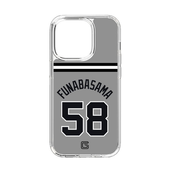 スリムプロテクションケース［ 読売ジャイアンツ - #58 FUNABASAMA - ビジター ］