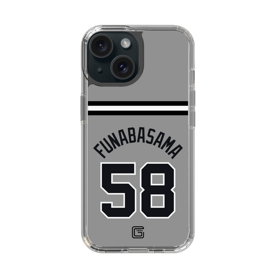 スリムプロテクションケース［ 読売ジャイアンツ - #58 FUNABASAMA - ビジター ］