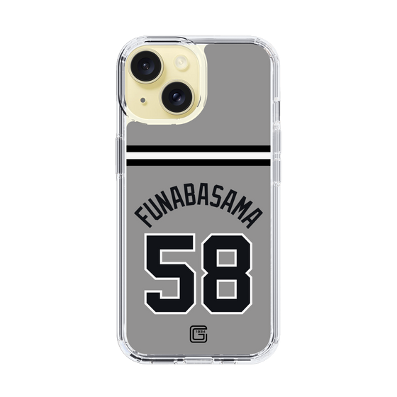 スリムプロテクションケース［ 読売ジャイアンツ - #58 FUNABASAMA - ビジター ］