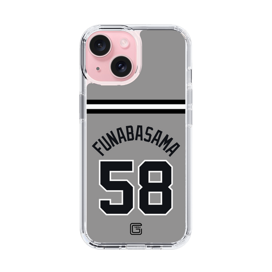 スリムプロテクションケース［ 読売ジャイアンツ - #58 FUNABASAMA - ビジター ］