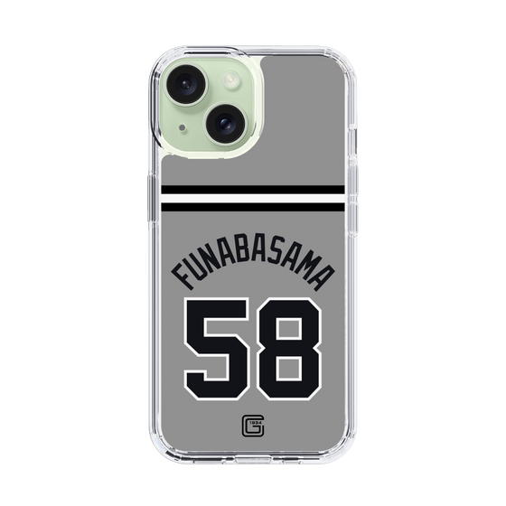 スリムプロテクションケース［ 読売ジャイアンツ - #58 FUNABASAMA - ビジター ］