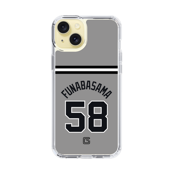 スリムプロテクションケース［ 読売ジャイアンツ - #58 FUNABASAMA - ビジター ］