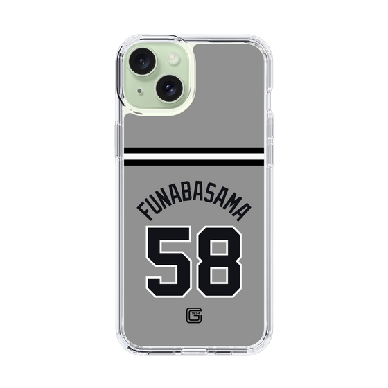 スリムプロテクションケース［ 読売ジャイアンツ - #58 FUNABASAMA - ビジター ］