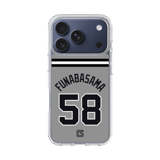 スリムプロテクションケース［ 読売ジャイアンツ - #58 FUNABASAMA - ビジター ］