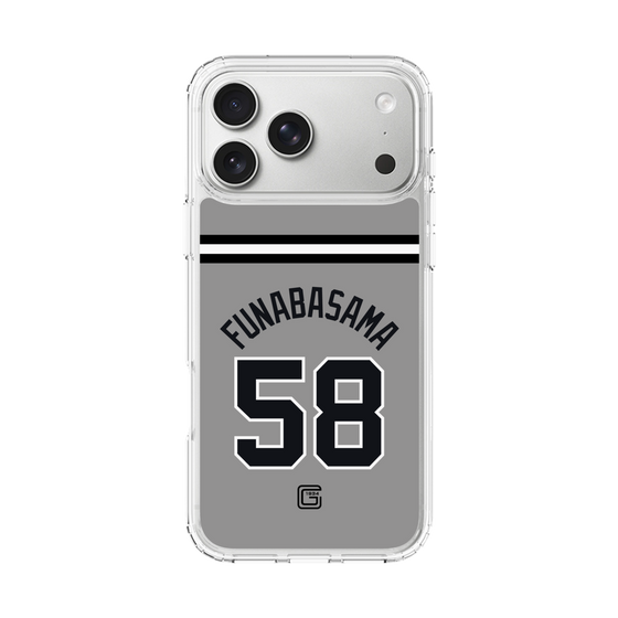 スリムプロテクションケース［ 読売ジャイアンツ - #58 FUNABASAMA - ビジター ］