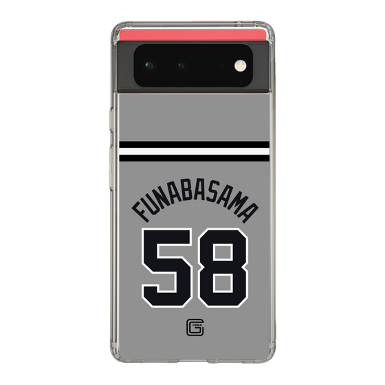 スリムプロテクションケース［ 読売ジャイアンツ - #58 FUNABASAMA - ビジター ］