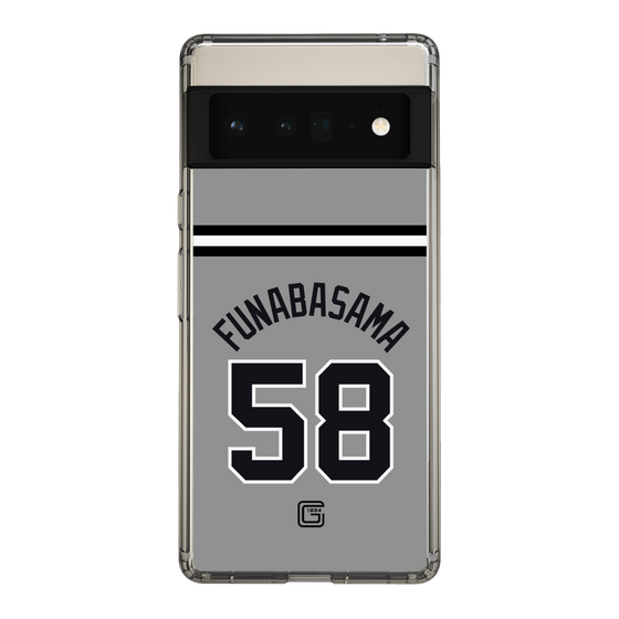 スリムプロテクションケース［ 読売ジャイアンツ - #58 FUNABASAMA - ビジター ］