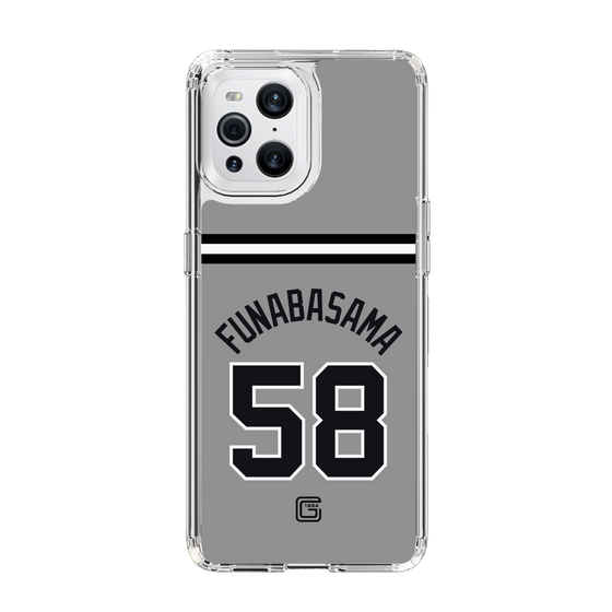 スリムプロテクションケース［ 読売ジャイアンツ - #58 FUNABASAMA - ビジター ］