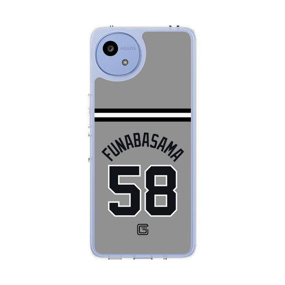 スリムプロテクションケース［ 読売ジャイアンツ - #58 FUNABASAMA - ビジター ］