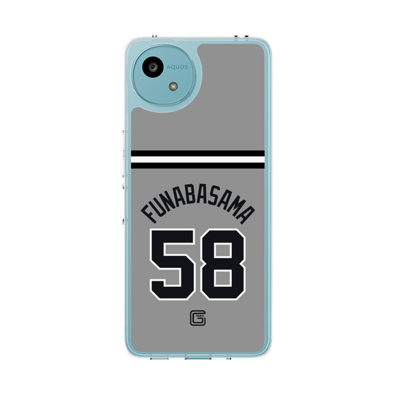 スリムプロテクションケース［ 読売ジャイアンツ - #58 FUNABASAMA - ビジター ］
